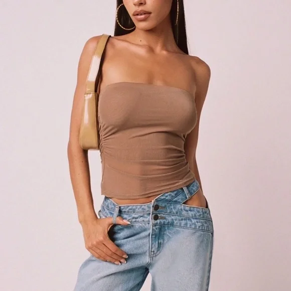 Tiger Mist Tube Top - Picture 3 of 3